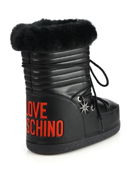 love moschino boots sale.